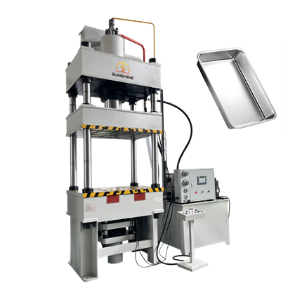 Rustfrit stål vandtank danner hydraulisk presse