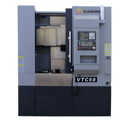 VTC  450  Lodret drejebænkemaskine til Dics-behandling