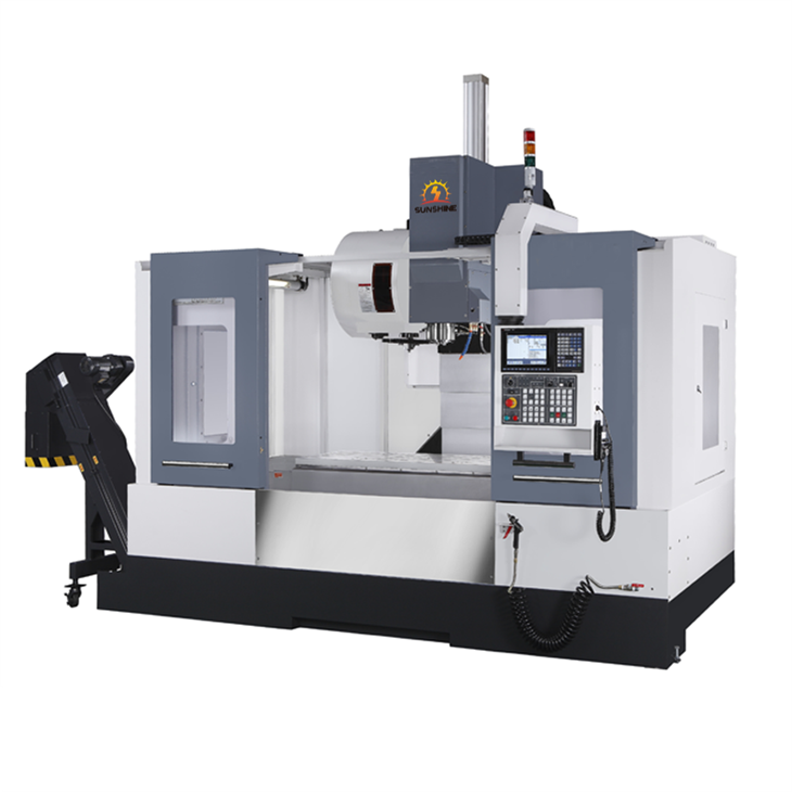 Vertical Machining Center With 4th Axis.