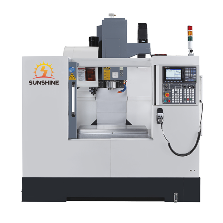 Vertical Machining Center With 4th Axis.